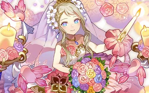 「サモンズボード」にブライダルキャラクターが大集合！花嫁衣装姿のアルシェとブランウェンも登場