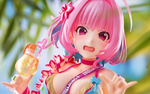 「ドリームテック アイドルマスター シンデレラガールズ ［水着商法］ 夢見りあむ」があみあみ限定購入特典付きで予約受付中