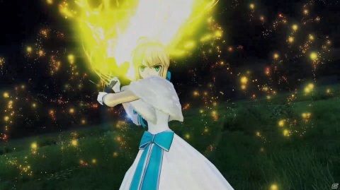 「FGO Arcade」アルトリア・ペンドラゴン（セイバー）の総身霊衣「アニバーサリー・ホワイト」が6月1日に追加！の画像4