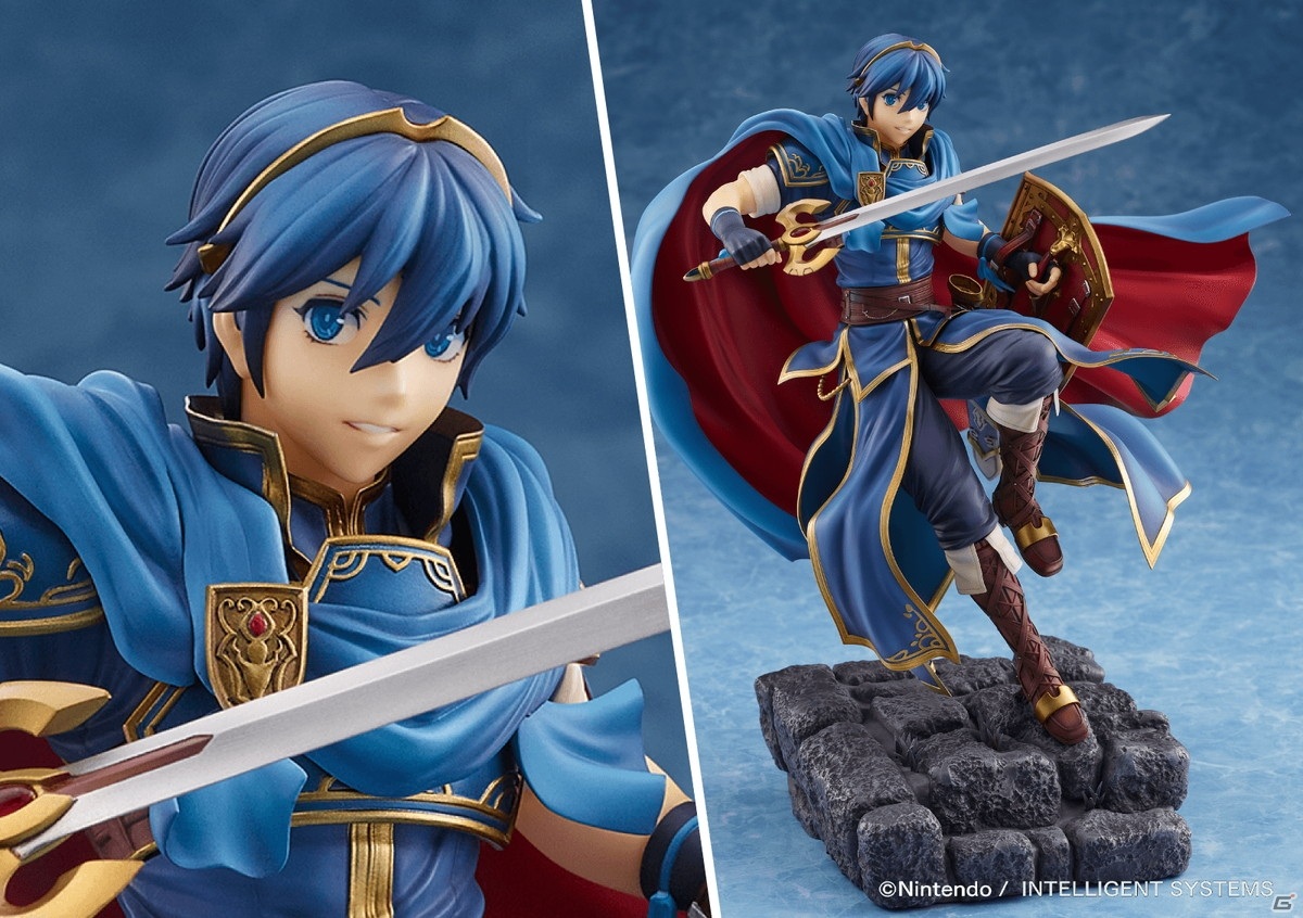 ファイアーエムブレム 暗黒竜と光の剣 より主人公 マルスが1 7スケールフィギュアになって登場 ゲーム情報サイト Gamer