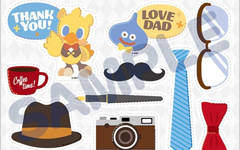 「スライムとチョコボのフォトプロップスがもらえる！父の日キャンペーン」がスクウェア・エニックス e-STOREにて開催！