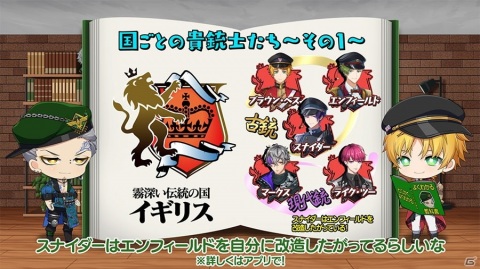 「千銃士:Rhodoknight」ミニアニメ「教えて！ジグせんせい～1分でわかる千銃士～」第2話が公開！の画像3