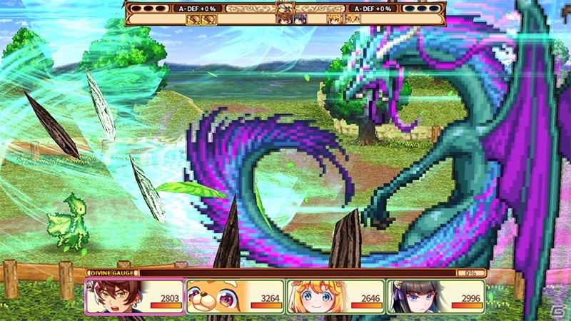 ファンタジーRPG「彩色のカルテット」のSwitch版が配信開始！四季に彩られた美しいドット世界を冒険しようの画像5
