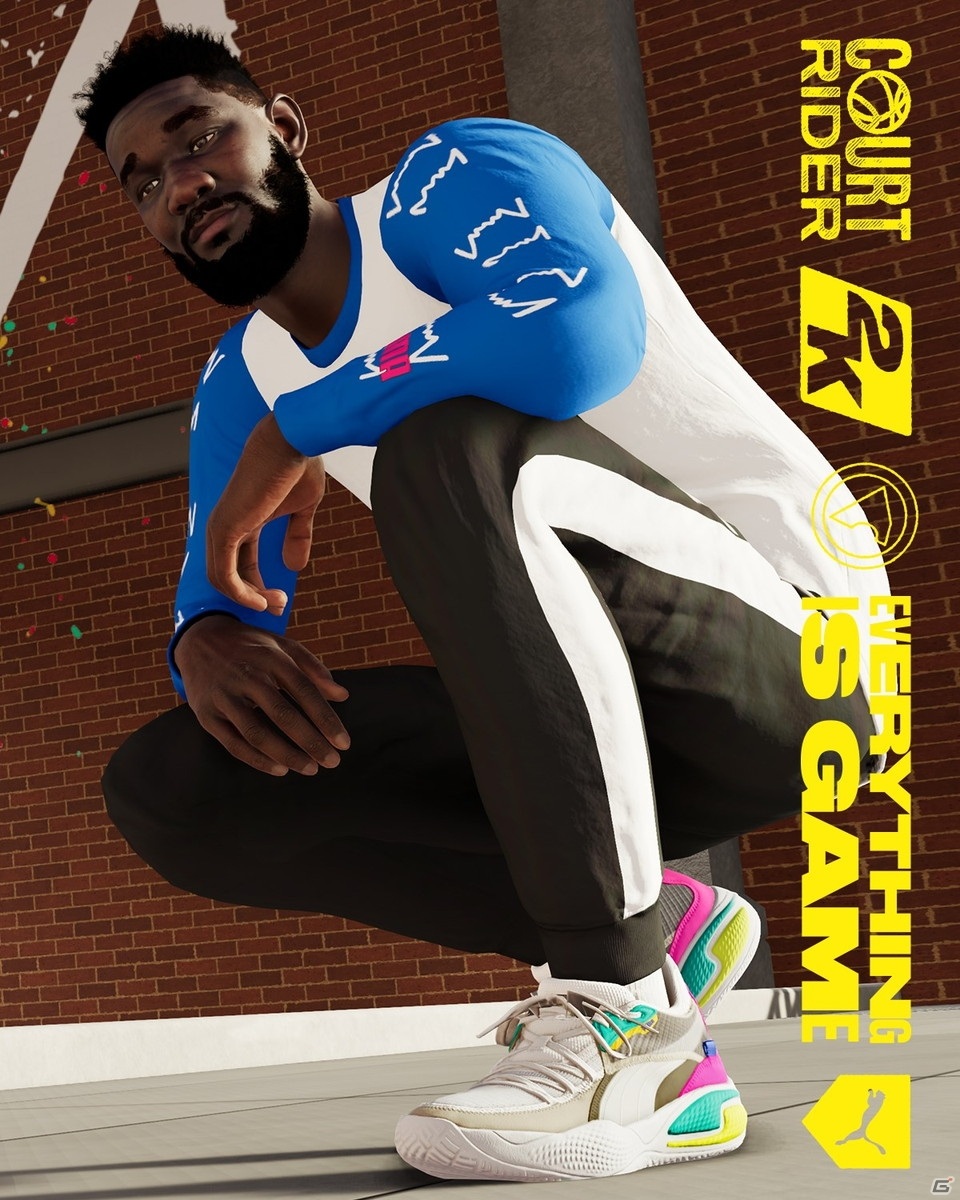 2KとPUMAがコラボ！「NBA 2K21」ゲーム内にCourt Rider最新モデルが登場の画像11