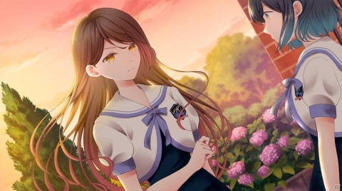 百合ADV「ツユチル・レター～海と栞に雨音を～」がSteamで6月30日にリリース予定の画像3