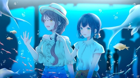 百合ADV「ツユチル・レター～海と栞に雨音を～」がSteamで6月30日にリリース予定の画像4