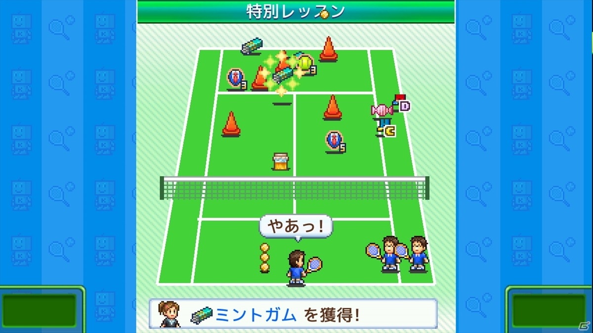カイロソフトが贈る経営シミュレーションゲーム「テニスクラブ物語」「開園ピクセル牧場」にPS4版が登場！の画像12