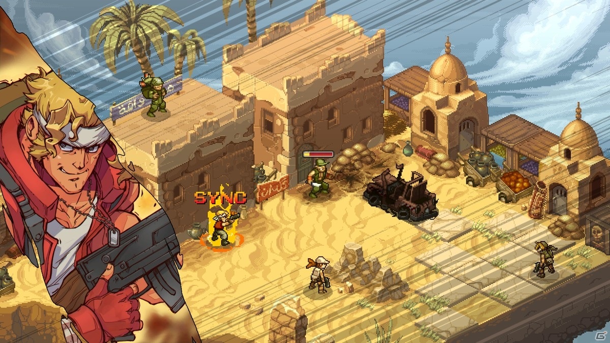 Metal Slug のストラテジーゲーム Metal Slug Tactics がsteam向けに発表 の画像 ゲーム情報サイト Gamer