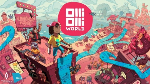 スケートボードアクションゲーム「オリオリワールド」の世界観がわかるE3最新トレイラーが公開！の画像1