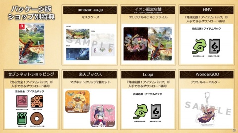 「モンスターハンターストーリーズ2 ～破滅の翼～」のDLカードが6月21日に発売！対象ショップでは豪華景品が当たるキャンペーンもの画像10
