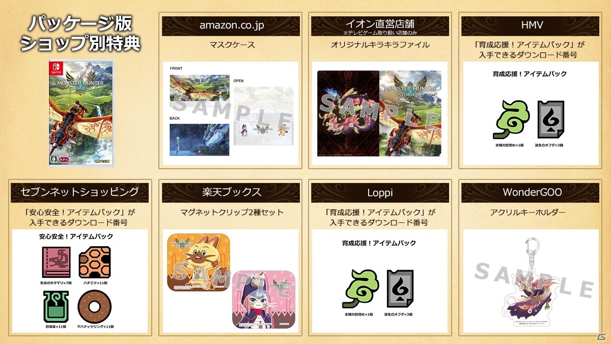 モンスターハンターストーリーズ2 破滅の翼 のdlカードが6月21日に発売 対象ショップでは豪華景品が当たるキャンペーンも ゲーム情報サイト Gamer