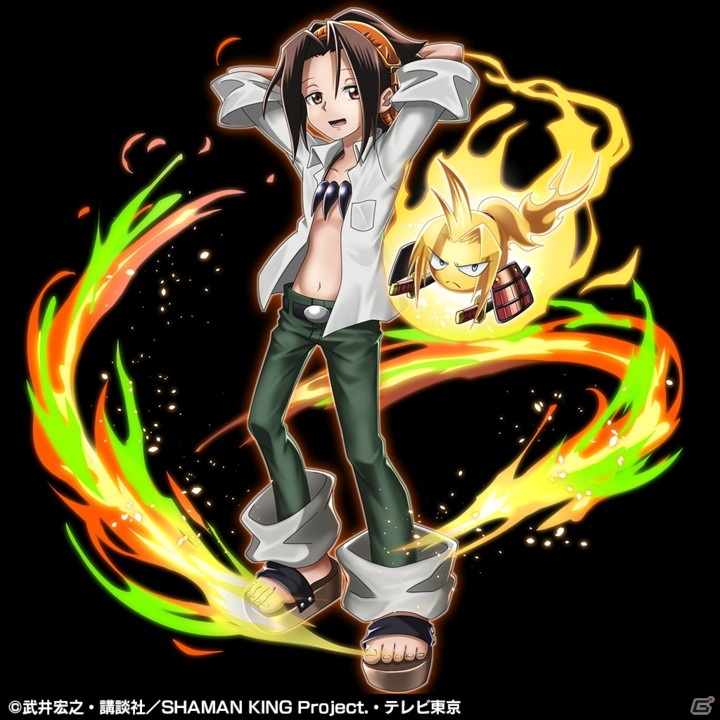 「グランドサマナーズ」に麻倉葉や恐山アンナらが登場！TVアニメ「SHAMAN KING」とのコラボが6月23日より開催！の画像2