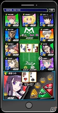 「m HOLD'EM」事前登録者数5万人突破！吉崎観音氏らイラストレーターがデザインを担当するテキサスホールデムポーカーアプリの画像4
