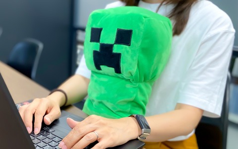 「Minecraft」のクリーパーやパンダなどのキャラクターが「抱きぐるみ」になって登場！