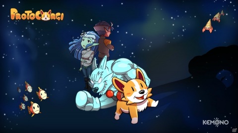 サイボーグのコーギーを操るSTG「ProtoCorgi」が8月26日に発売！レベルエディターを含む体験版がSteam Next Festで公開中の画像1