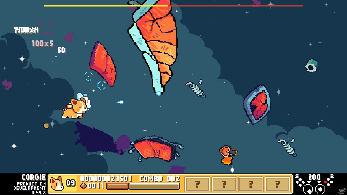 サイボーグのコーギーを操るSTG「ProtoCorgi」が8月26日に発売！レベルエディターを含む体験版がSteam Next Festで公開中の画像3