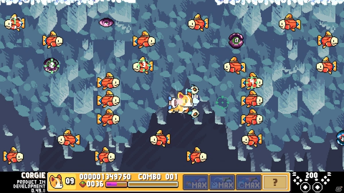サイボーグのコーギーを操るSTG「ProtoCorgi」が8月26日に発売！レベルエディターを含む体験版がSteam Next Festで公開中の画像5