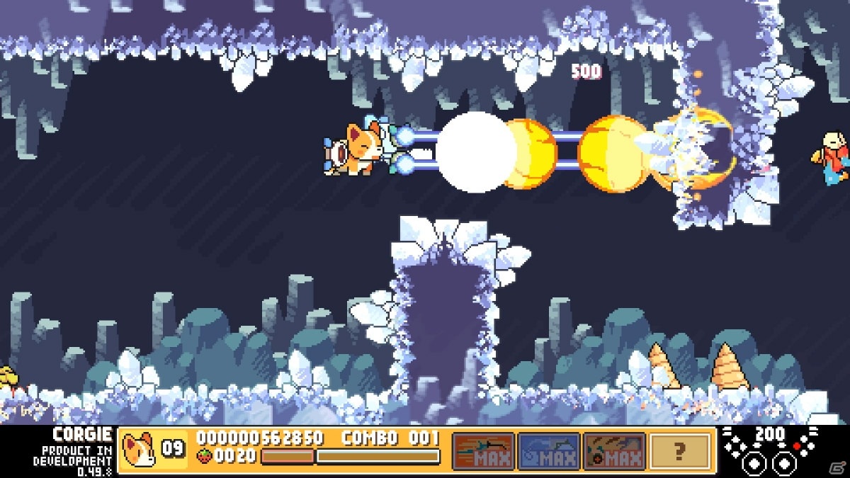 サイボーグのコーギーを操るSTG「ProtoCorgi」が8月26日に発売！レベルエディターを含む体験版がSteam Next Festで公開中の画像6