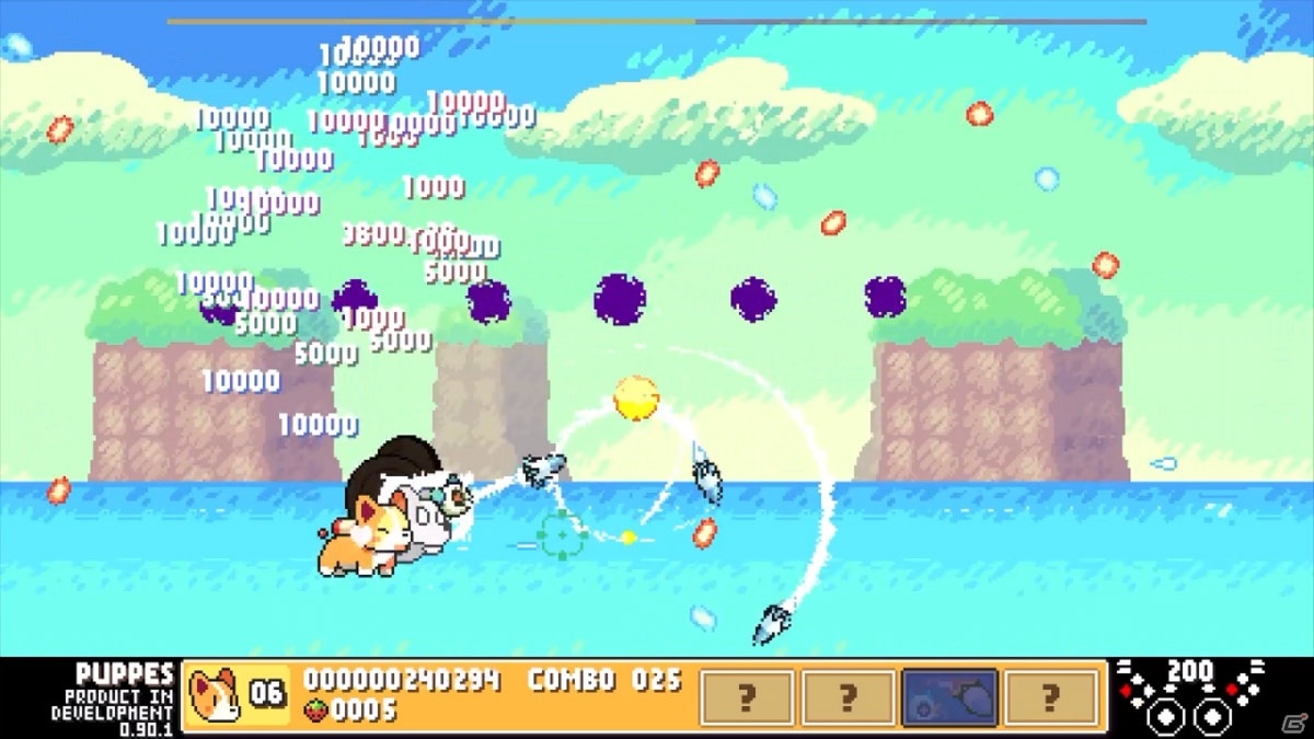 サイボーグのコーギーを操るSTG「ProtoCorgi」が8月26日に発売！レベルエディターを含む体験版がSteam Next Festで公開中の画像9
