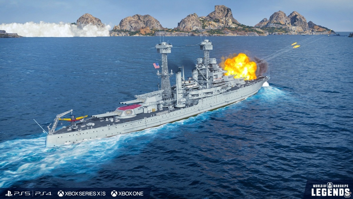 「World of Warships: Legends」アメリカの高速戦艦「Georgia」が登場！ドイツ航空母艦の正式実装もの画像10