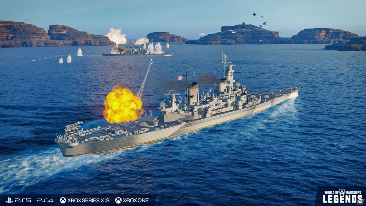 「World of Warships: Legends」アメリカの高速戦艦「Georgia」が登場！ドイツ航空母艦の正式実装もの画像2