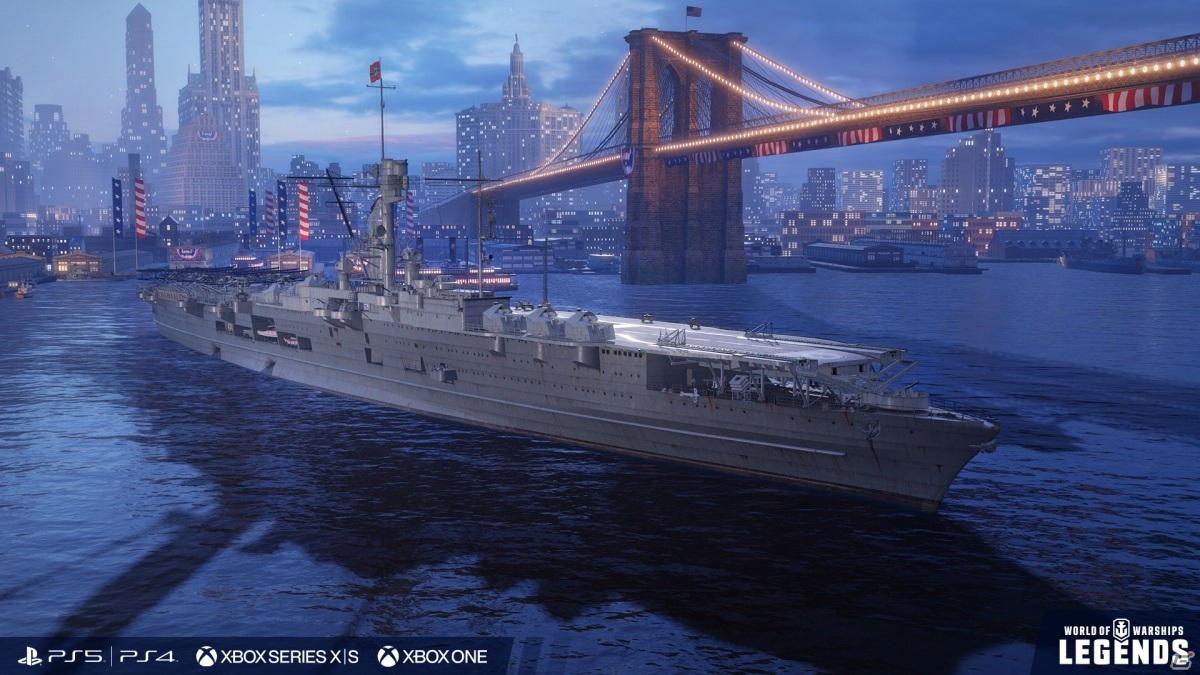 「World of Warships: Legends」アメリカの高速戦艦「Georgia」が登場！ドイツ航空母艦の正式実装もの画像21