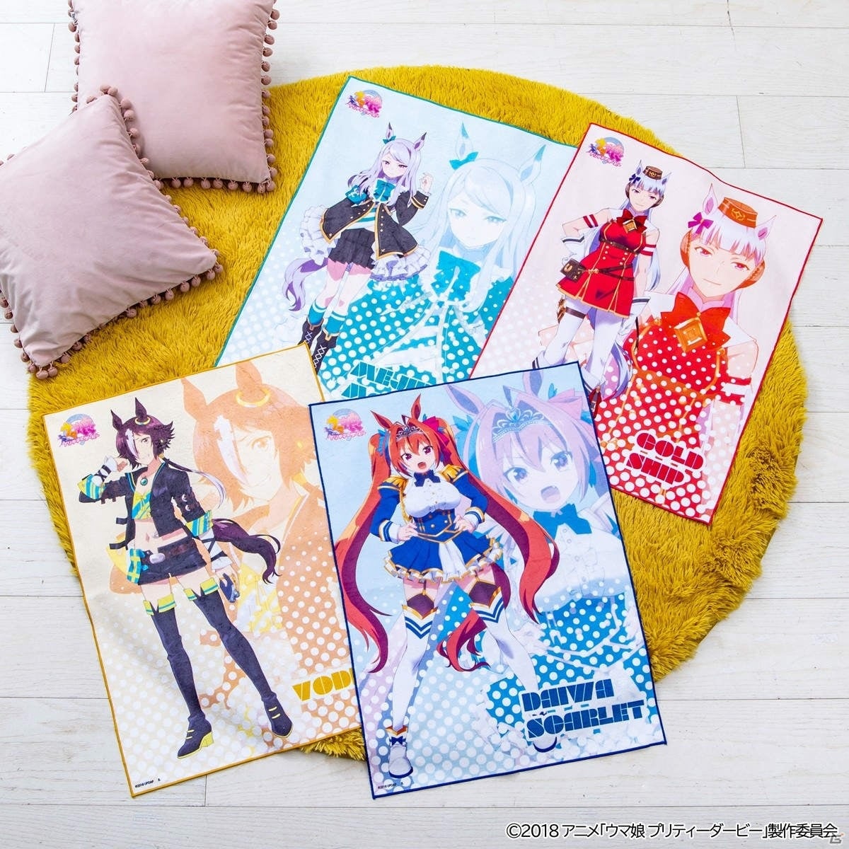 TVアニメ「ウマ娘 プリティーダービー」Tシャツや蹄鉄型キーホルダーなど5アイテムが復刻！プレミアムバンダイで予約開始の画像9