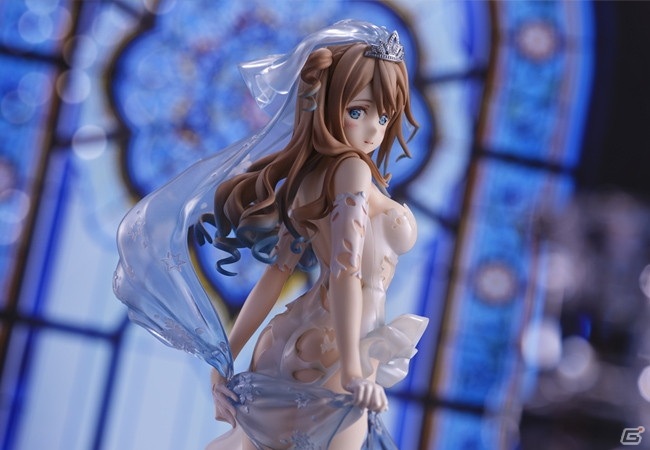 「ドールズフロントライン」よりスオミが花嫁スキン姿の1/7スケールフィギュアになって登場！の画像5