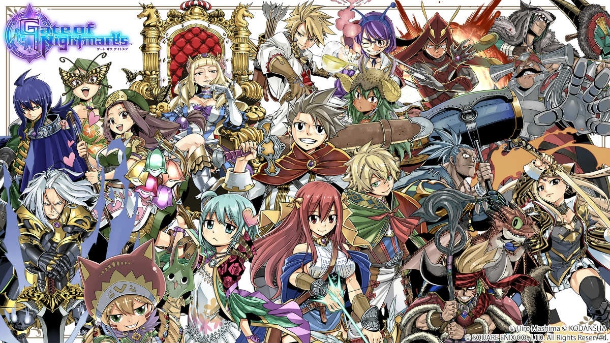 Gate of Nightmares」真島ヒロ氏描き下ろしのキャラクターが一挙公開