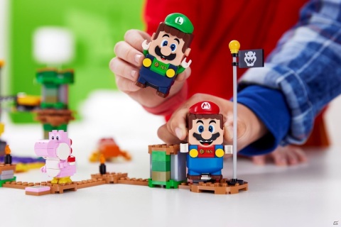 「レゴ︎スーパーマリオ」と「レゴ ルイージ」で遊べる新機能「協力プレイ」の情報が公開！の画像1