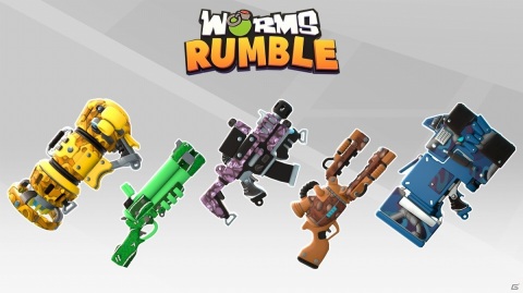「Worms Rumble」がXboxSX|S/Xbox One/Switch向けにリリース!全11種の追加コンテンツやデジタルデラックス版も登場の画像16