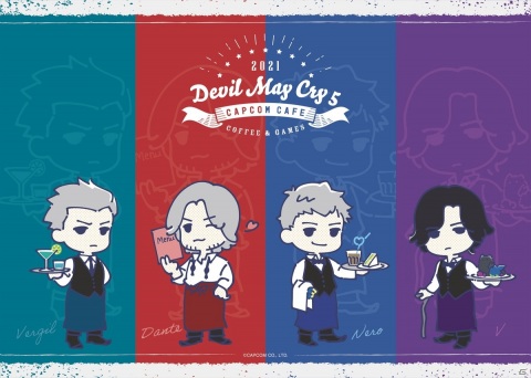 カプコンカフェ池袋店にて「デビル メイ クライ 5」とのコラボが7月16日より開催決定！の画像1