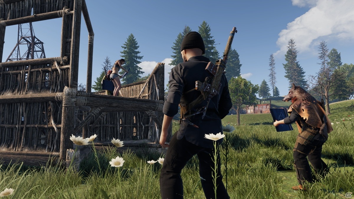 最大100人のプレイヤーが競い合うサバイバルFPS「Rust」がPS4向けに発売！の画像6