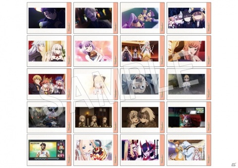 「Fate/Grand Carnival」POP UP SHOPが6月25日より神戸マルイ・新宿マルイ アネックスで順次開催！の画像12