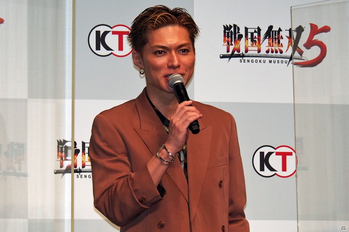 「戦国無双5」完成発表会で大原優乃さんが濃姫のコスプレを披露！EXILEがテーマソングに関するトークも展開の画像8
