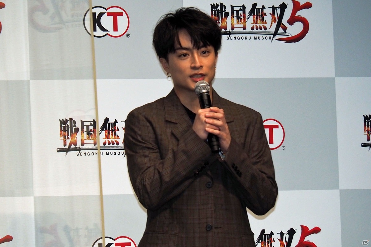 「戦国無双5」完成発表会で大原優乃さんが濃姫のコスプレを披露！EXILEがテーマソングに関するトークも展開の画像9