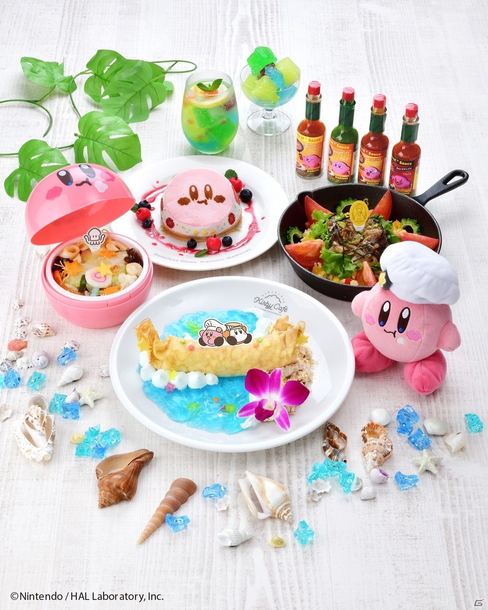 カービィカフェ」7月1日から「カービィとワドルディのぷかぷかバナナ