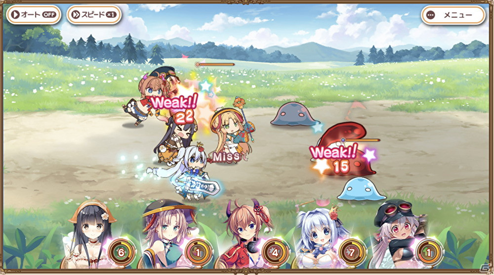 はらぺこ美少女たちと世界を救うファンタジーSRPG「救世少女-メシアガール-」の事前登録が開始！の画像6