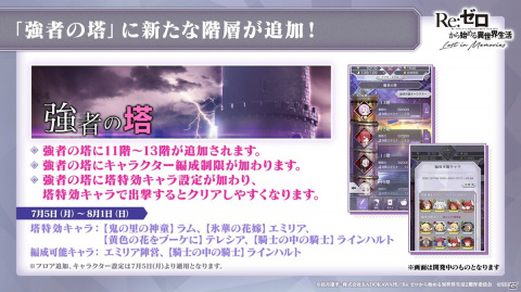 「Re:ゼロから始める異世界生活 Lost in Memories」新章2「ゼロカラアガナウイセカイセイカツ」は7月15日公開！の画像3