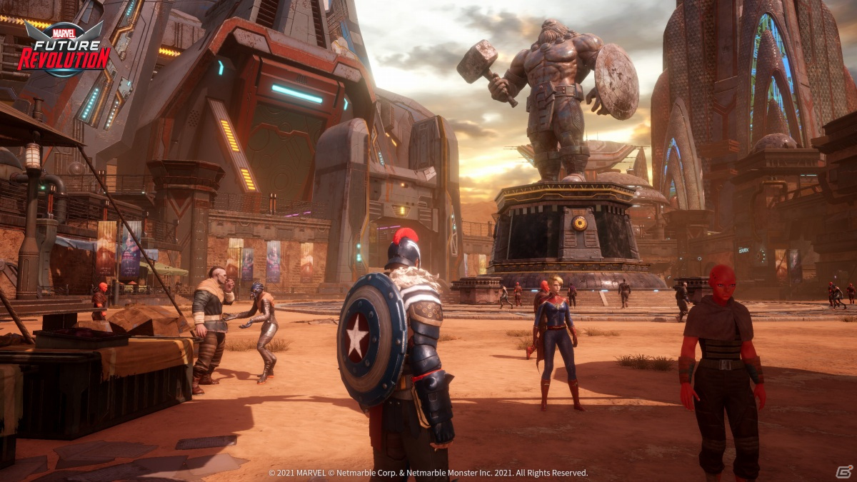 マーベル初のモバイルオープンワールドRPG「マーベル・フューチャーレボリューション」を紹介！の画像6