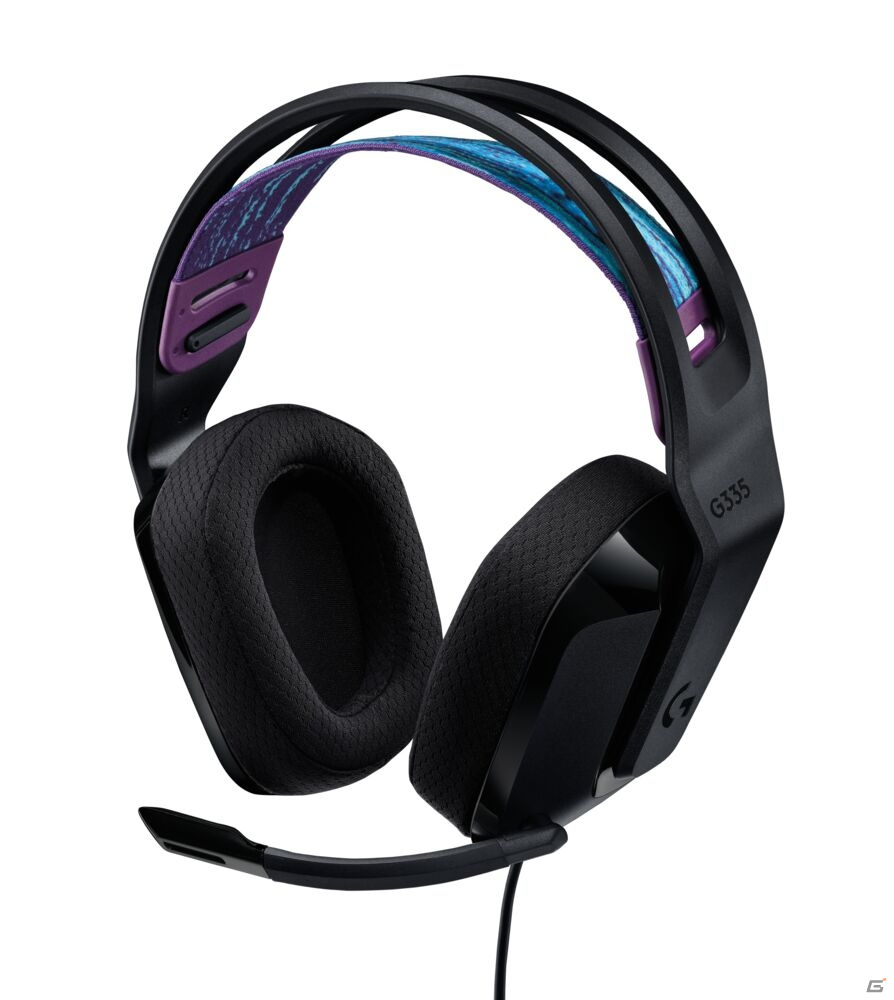 最軽量240gの「G335 有線 ゲーミング ヘッドセット」が7月29日に発売！無線マウス「G304」の新色・ミントも登場の画像1