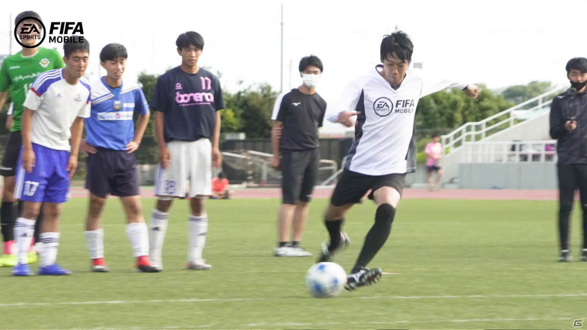 中村憲剛さんがサッカー部にサプライズ加入 Ea Sports Fifa Mobile Workout Cup より5本のwebムービーが公開 ゲーム情報サイト Gamer