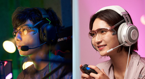 鼻にも耳にも乗せずに本体を支える構造で快適なeスポーツ環境を実現！ゲーミンググラス「HawkEye」が販売開始の画像3