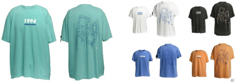 PlayStationのグラフィックアートデザインTシャツに「筆文字」「リメイク」デザインが登場！の画像10
