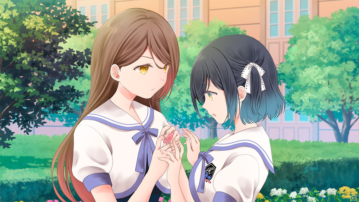 「ツユチル・レター～海と栞に雨音を～」が本日リリース！倉知玲鳳さん、門脇舞以さんが演じる少女二人の関係を描く王道百合ADVの画像2