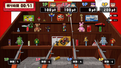 Switch「ボクらの大夏まつり」が配信！金魚すくいや射的、たこ焼きなど10種の“あそび”を収録したパーティゲームの画像4