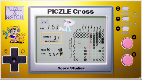 レトロな携帯型ゲーム機にオマージュを捧げるパズルゲーム「ピクセルパズル＆ウォッチコレクション」がSwitchで7月29日に配信！の画像2