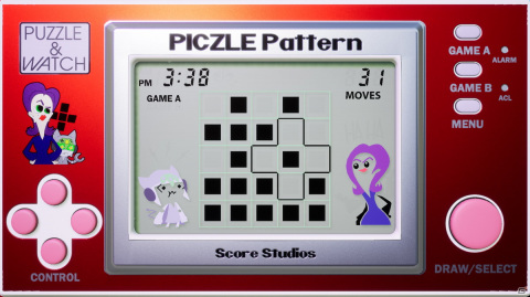 レトロな携帯型ゲーム機にオマージュを捧げるパズルゲーム「ピクセルパズル＆ウォッチコレクション」がSwitchで7月29日に配信！の画像4