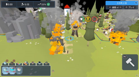 かわいいロボットたちと開拓地を建設するSLG「ザ・コロニスト」がPS4/Xbox One/Switchで7月15日に配信！の画像2