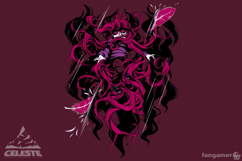 「Celeste」もうひとりの自分が描かれた「思い上がるな！」TシャツがFangamer Japanで発売！の画像3